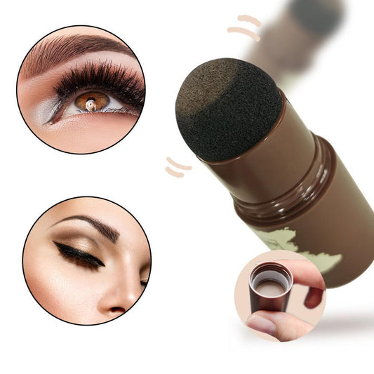 Brow Stamp Shaping Kit Eyebrow Waterproof Long Lasting Natural Shape Brow Contouring Stick Makeup Eyebrow Shadow