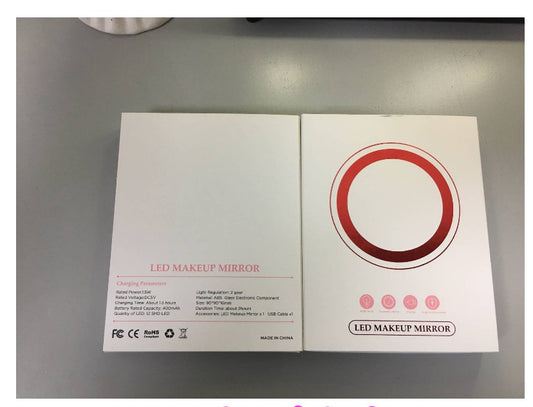 New Charging Portable Smart Beauty Makeup Mirror HD LED Portable And Light