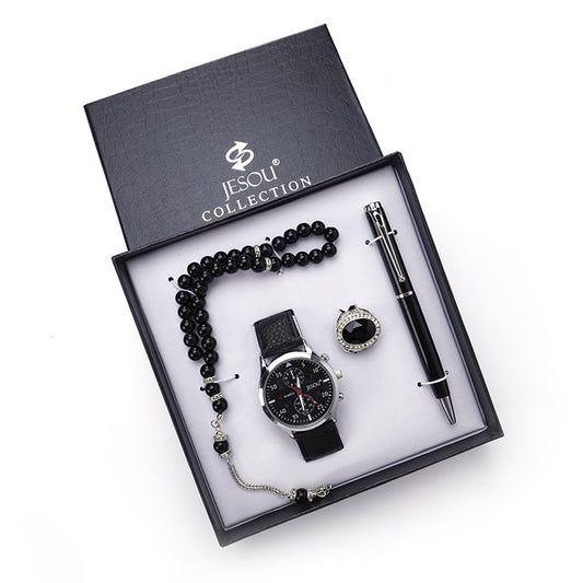 Ring Rosary Quartz Watch And Pen Boutique Gift Set