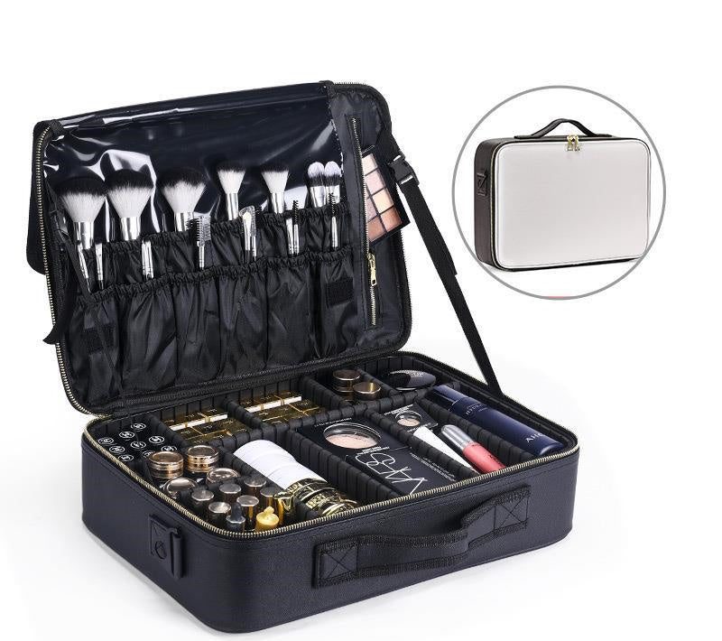 Women's Cosmetic Bag and Beauty Storage Box