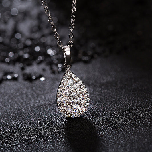 Drop-Shaped Necklace