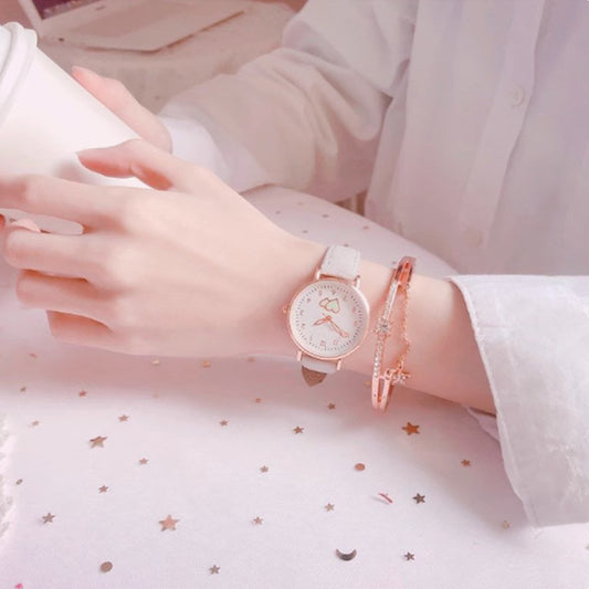 Simple Luminous Children's Watch and Bracelet Set