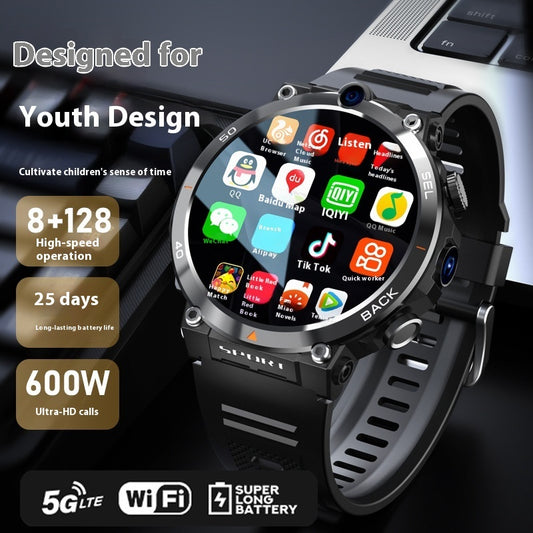 Multi-function Dual Camera Sports Smart Phone Watch