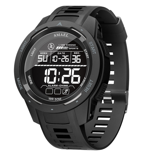 Electronic LED Luminous Digital Display Outdoor Sports Watch