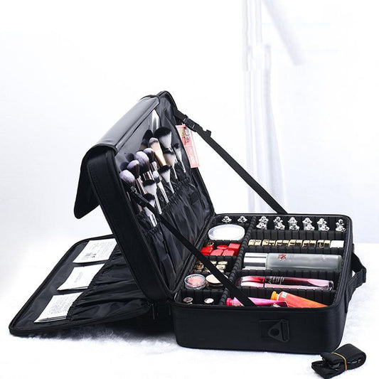 Women's Cosmetic Bag and Beauty Storage Box