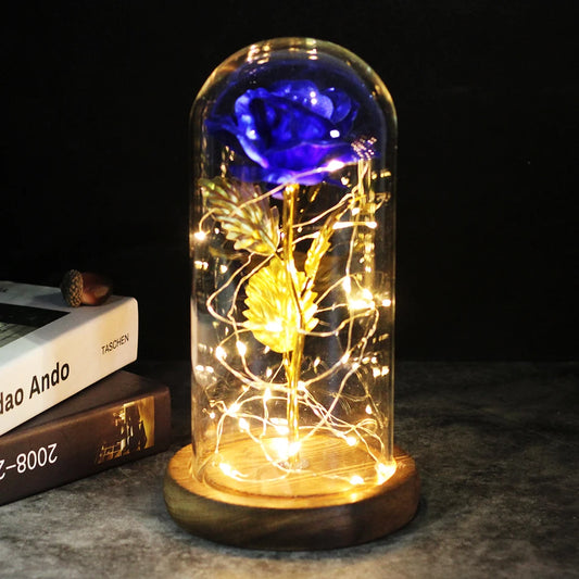 Enchanted Glow Rose Lamp
