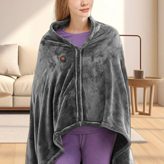 Cozy USB Heated Blanket Shawl