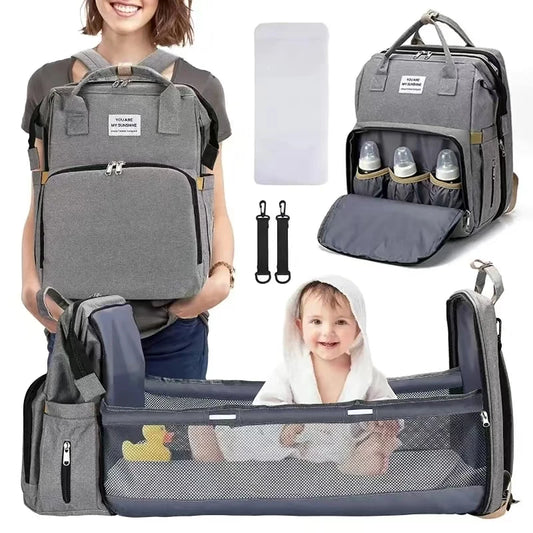 Mommy's Magic Foldable Backpack With Changing Station