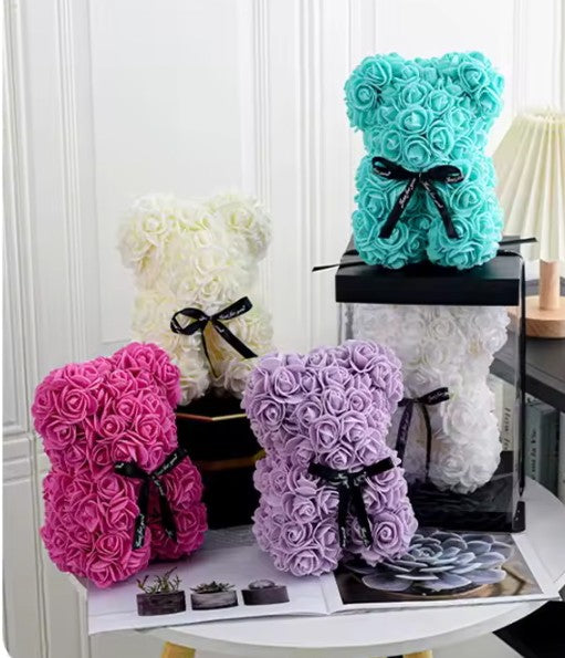 Rose Love Bear Gift Box