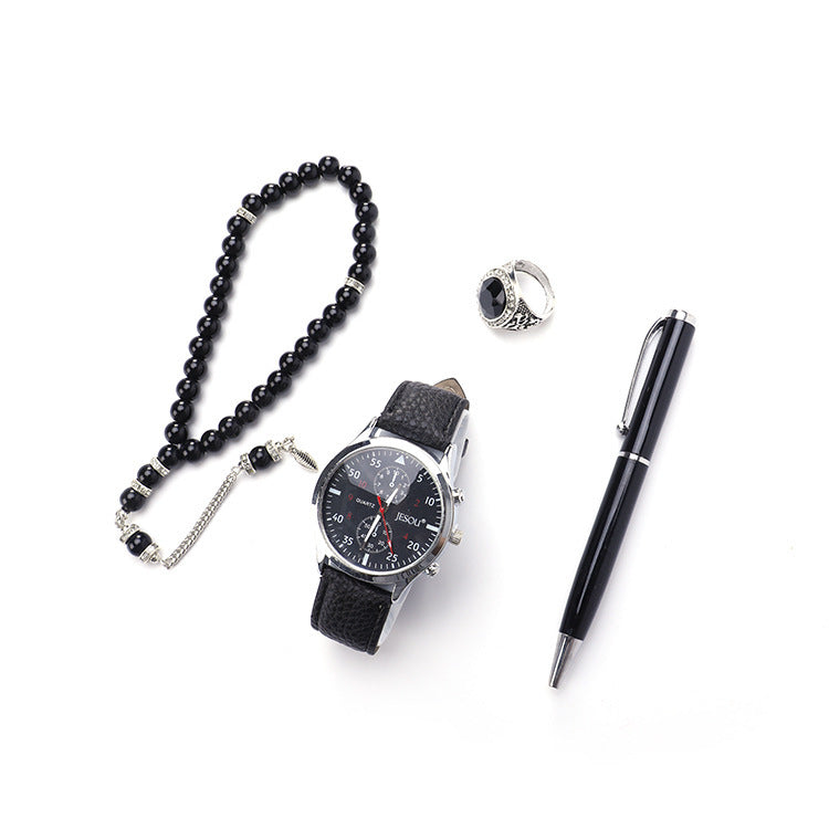 Ring Rosary Quartz Watch And Pen Boutique Gift Set