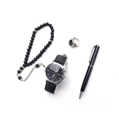 Ring Rosary Quartz Watch And Pen Boutique Gift Set