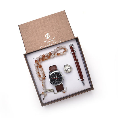Ring Rosary Quartz Watch And Pen Boutique Gift Set