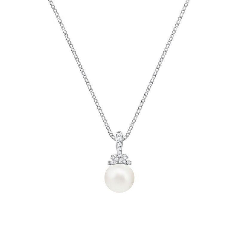 Elegant And Temperament, A More Elegant And Intellectual Pearl Jewelry With Diamonds