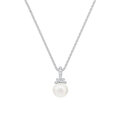 Elegant And Temperament, A More Elegant And Intellectual Pearl Jewelry With Diamonds