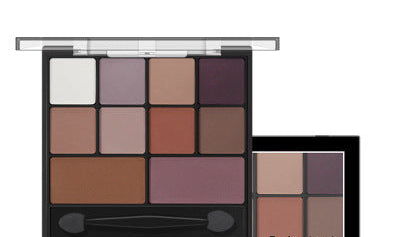 Eyeshadow Palette Pumpkin Smoky and Nude Makeup