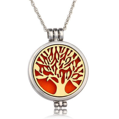 Luminous Life Tree Phase Box Aromatherapy Luminous Fragrance Necklace