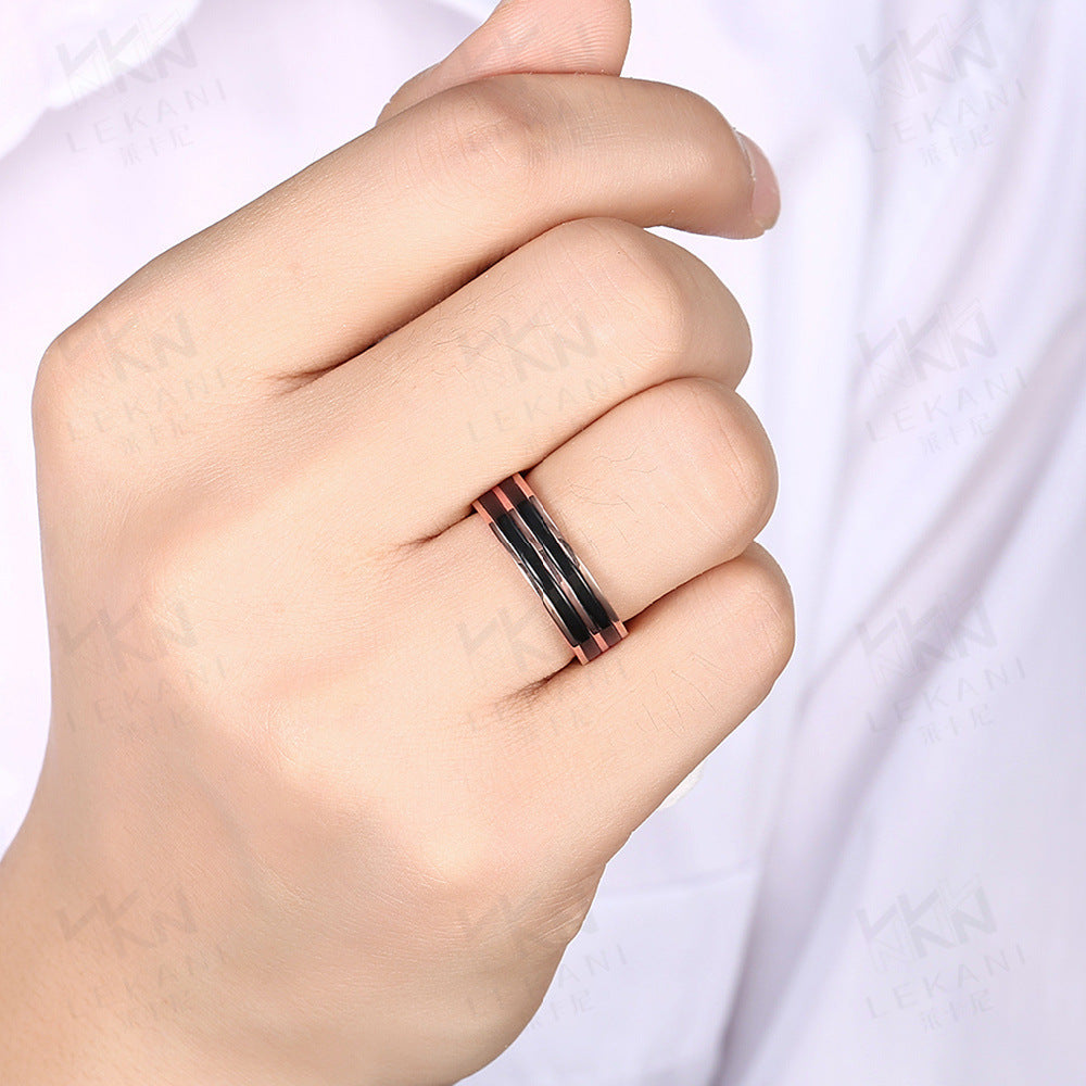 Mens Titanium Ring