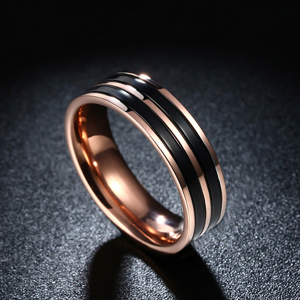Mens Titanium Ring