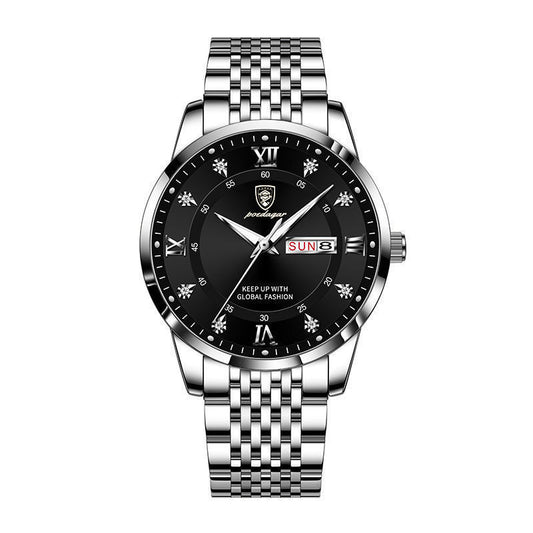 Waterproof Luminous Calendar Quartz Watch