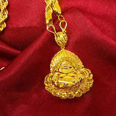 Hemp Rope Gold Necklace