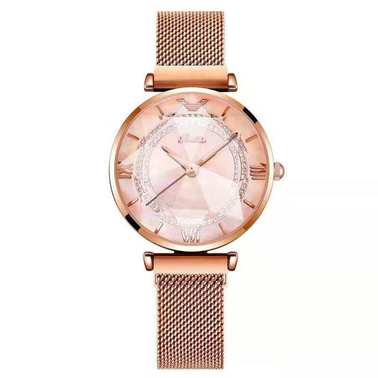 Women's Waterproof Magnetic Mesh Watch