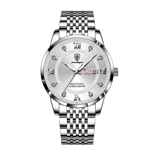 Waterproof Luminous Calendar Quartz Watch
