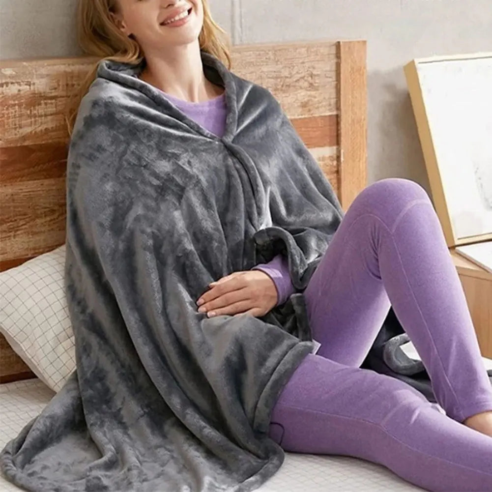 Cozy USB Heated Blanket Shawl