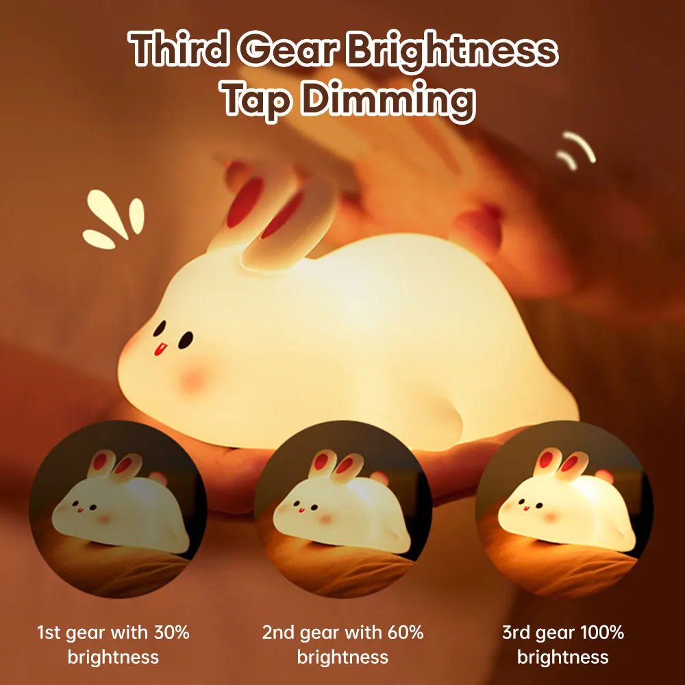 Cozy Rabbit Night Light