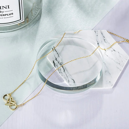 Infinity Love Heart Necklace