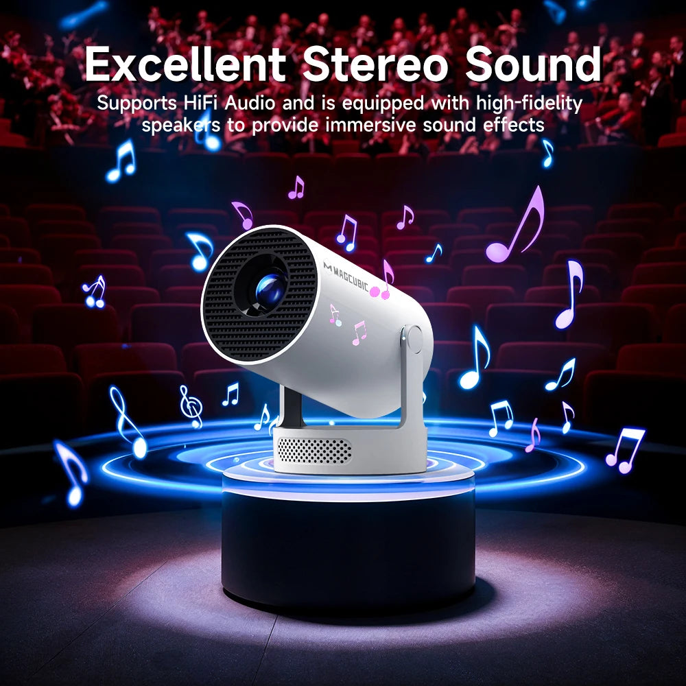 Pocket-Sized Cinema Projector