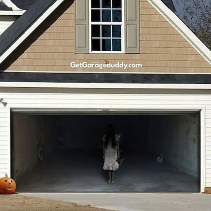 Enchanting Halloween Garage Cloth