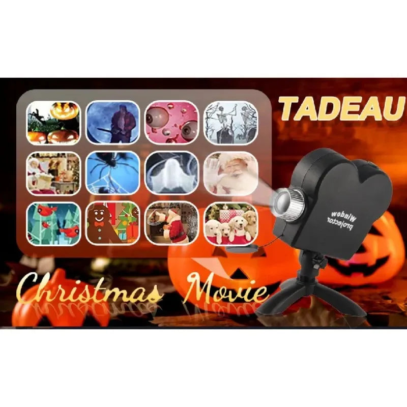 Holiday Wonderland Movie Projector