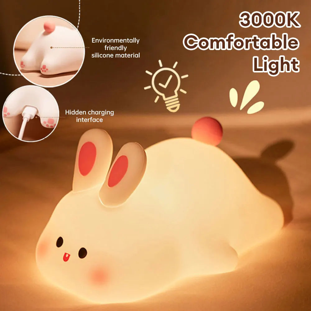 Cozy Rabbit Night Light