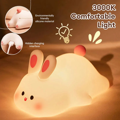 Cozy Rabbit Night Light