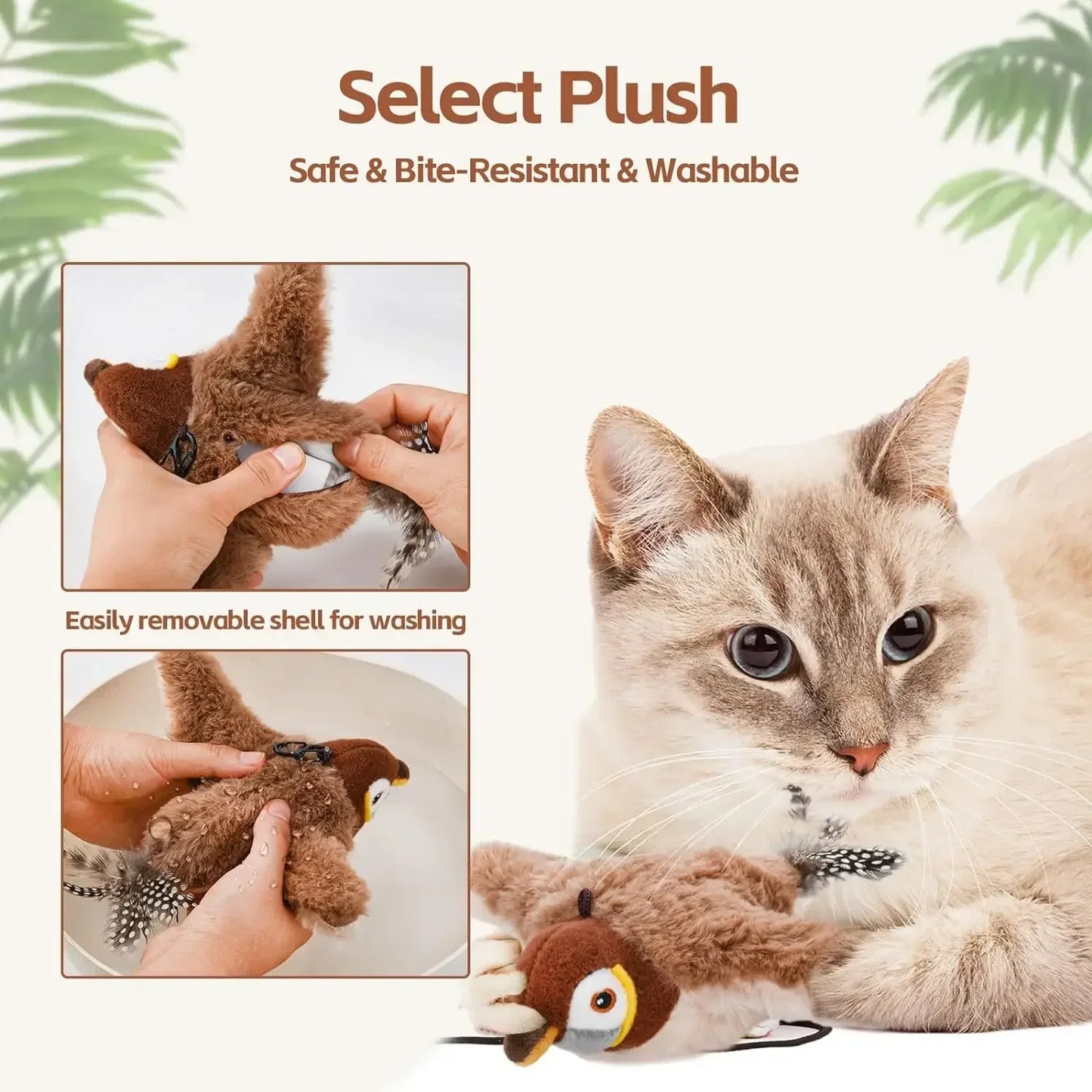 Chirping Bird Cat Toy