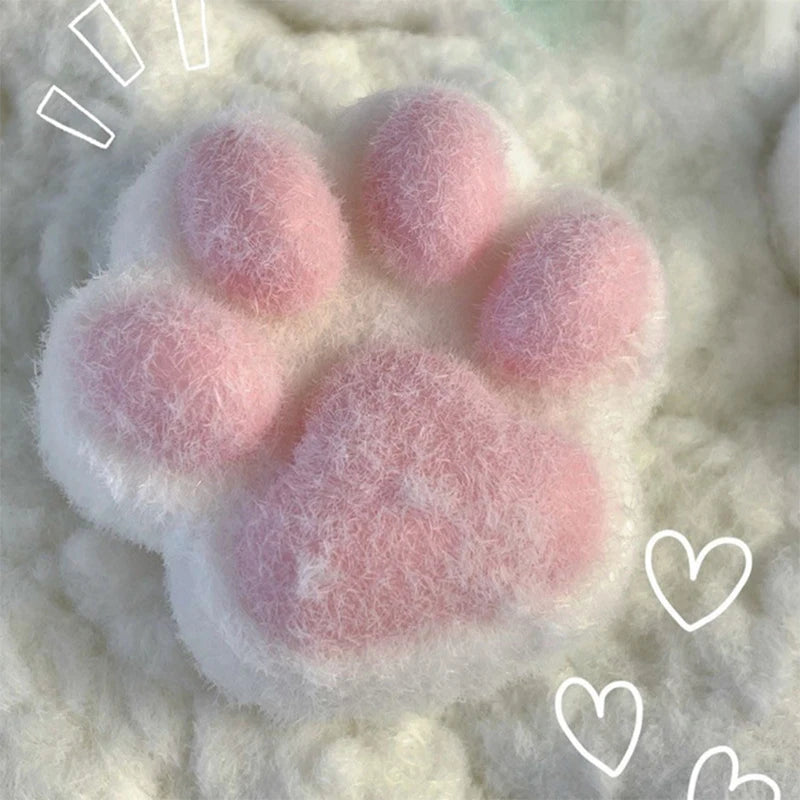 Plush Cat Paw Fidget Buddy