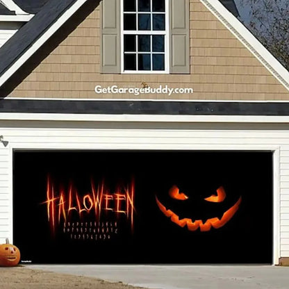 Enchanting Halloween Garage Cloth