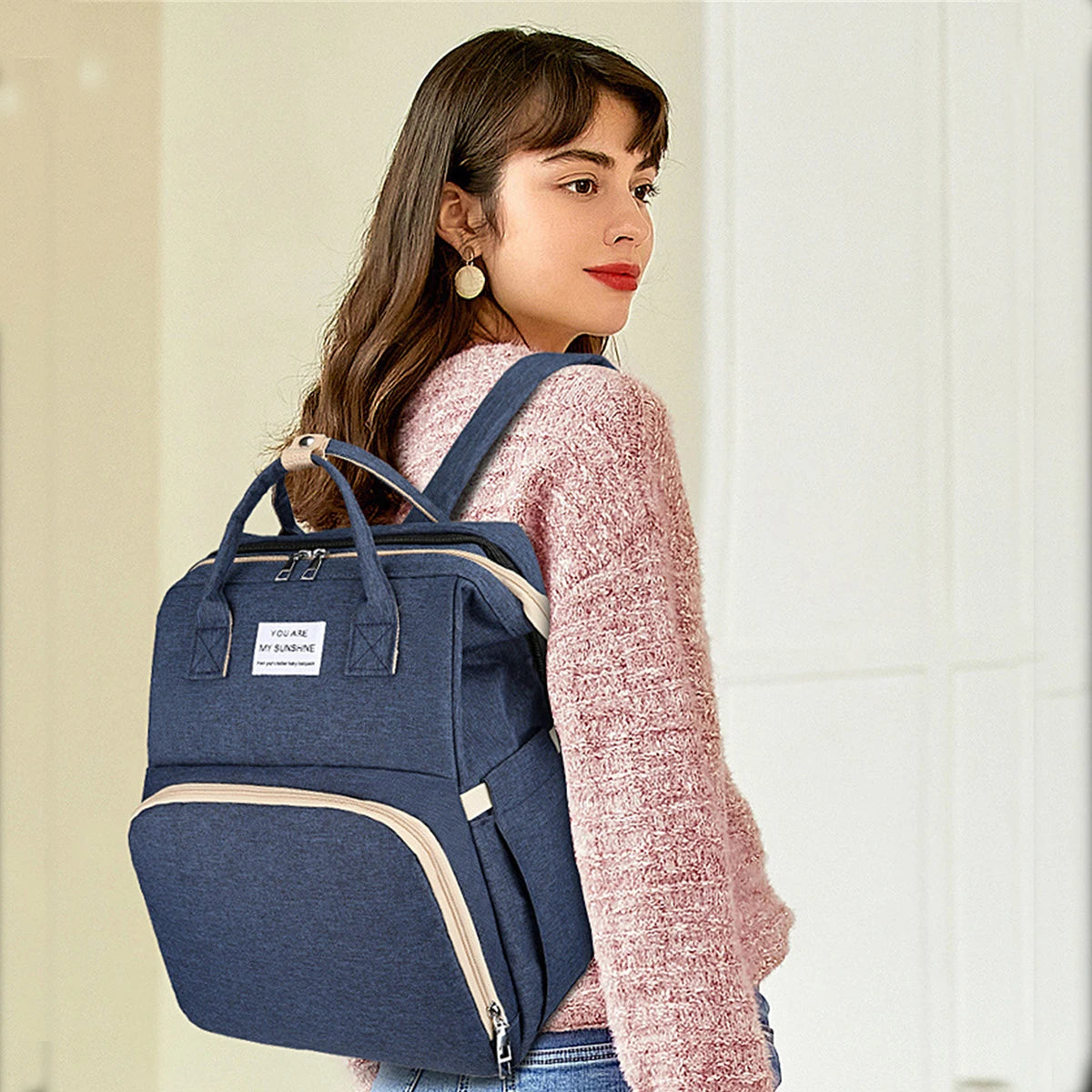 Mommy's Magic Foldable Backpack With Changing Station