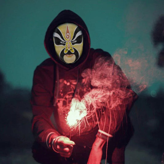 Party Glow LED Bluetooth Face Mask