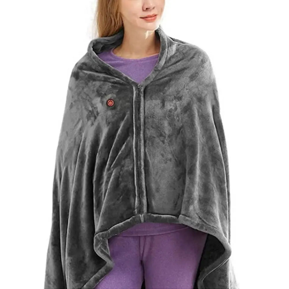 Cozy USB Heated Blanket Shawl