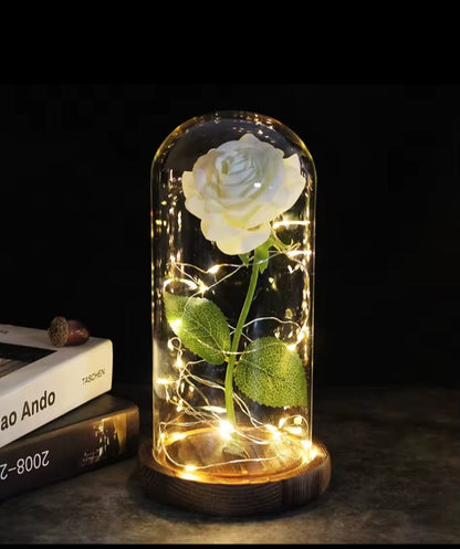 Enchanted Glow Rose Lamp