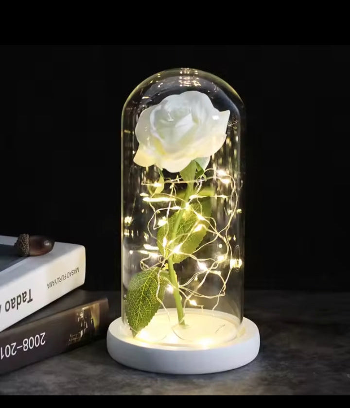 Enchanted Glow Rose Lamp