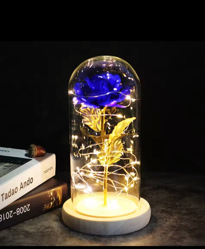 Enchanted Glow Rose Lamp