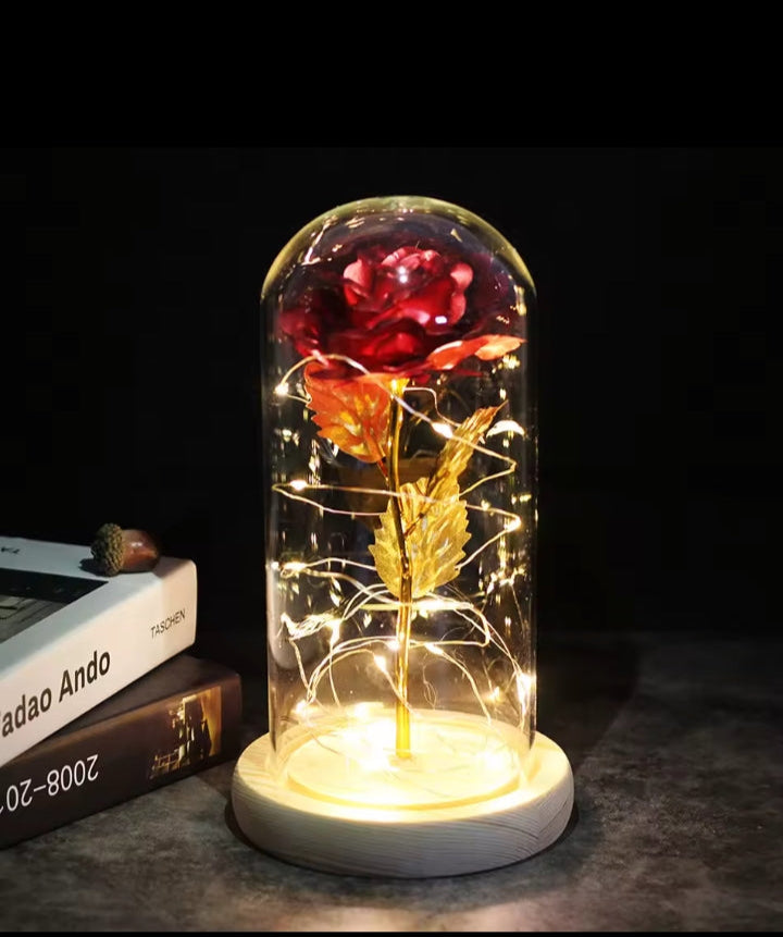 Enchanted Glow Rose Lamp
