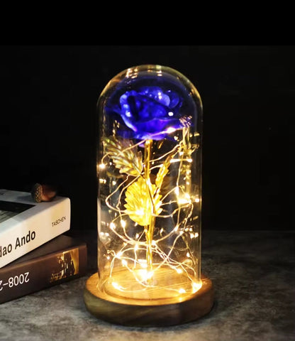 Enchanted Glow Rose Lamp