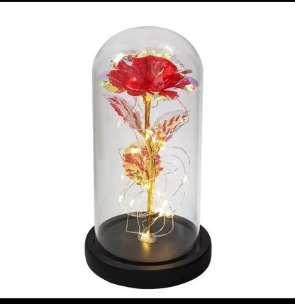 Enchanted Glow Rose Lamp