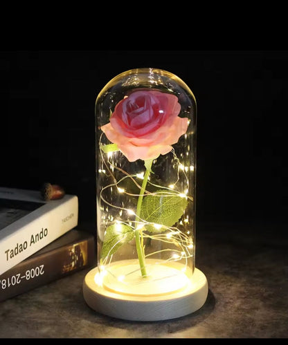 Enchanted Glow Rose Lamp