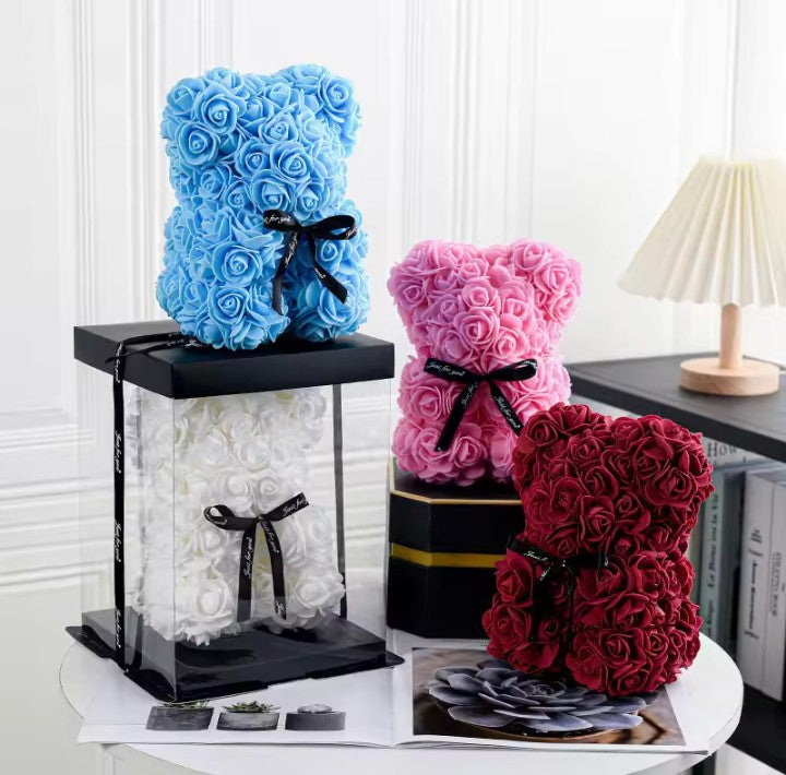 Rose Love Bear Gift Box