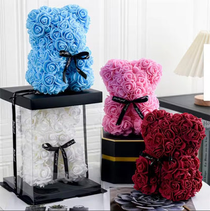 Rose Love Bear Gift Box